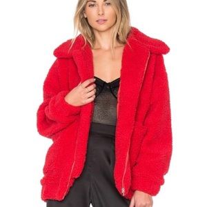 I.AM.GIA Red Pixie Coat